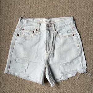 American Eagle Outfitters White Denim Shorts